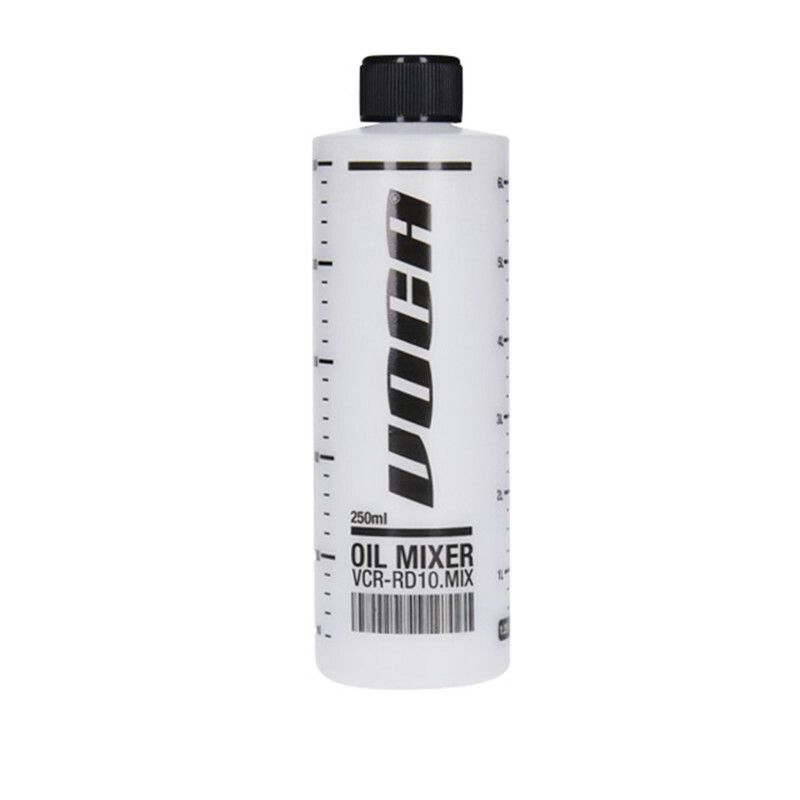 Doseur Voca Racing HUILE MELANGE ESSENCE GRADUE TRANSPARENT 250ml BOUCHON